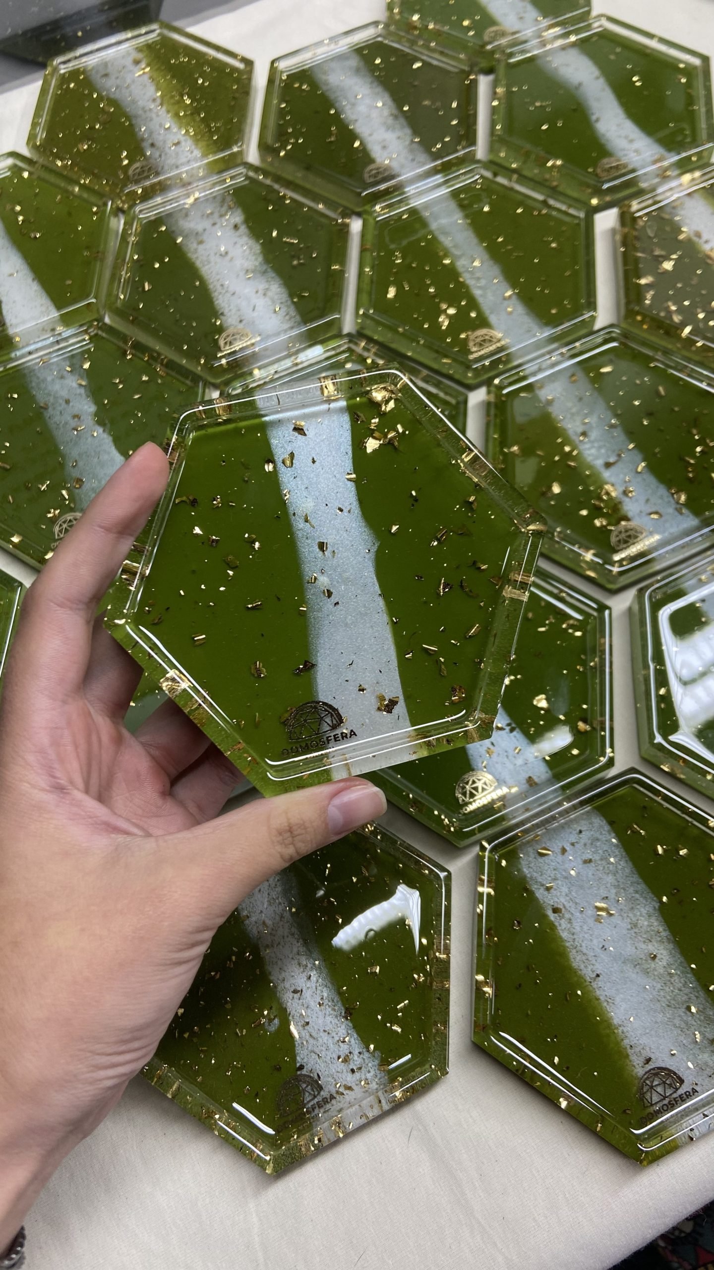 Porta Copo Hex.
